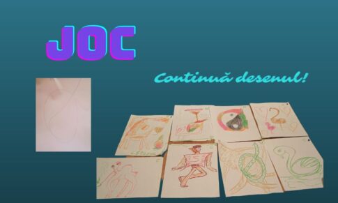 Continuă desenul! – Joc pentru părinți și copii!