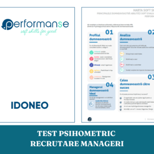 Test IDONEO - test psihometric pentru selecție și promovare