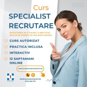 Curs ”Specialist în Recrutare” - autorizat